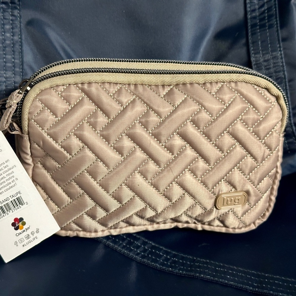 Lug Coupe Convertible Crossbody Bag (Sand Taupe) NWT
